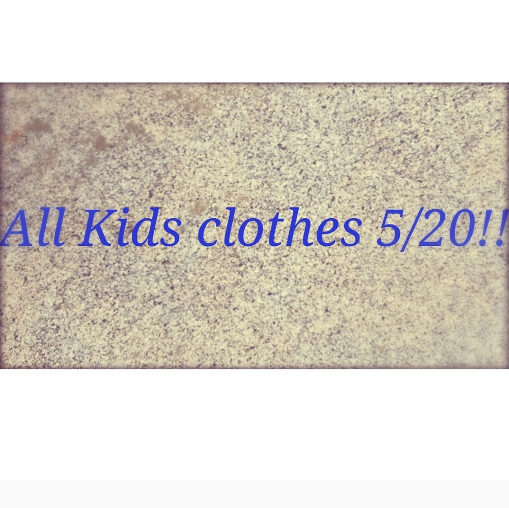 SALE!!! Kids clothes bundle, 5/$20